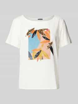 Pennyblack T-shirt met label- en motiefprint model 'TERMOLI'