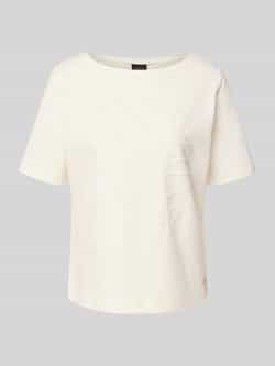S.Oliver BLACK LABEL Comfort fit T-shirt van katoenmix