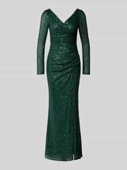 TROYDEN COLLECTION Avondjurk met V-hals