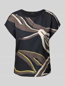 Opus T-shirt met ronde hals model 'Sopika'