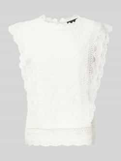 S.Oliver BLACK LABEL Regular fit blouse van kant