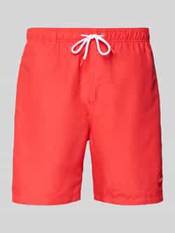 Shiwi Regular fit zwembroek met labelpatch model 'Mike'