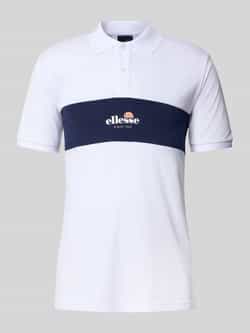 Ellesse Slim fit poloshirt met labelprint model 'MACKENNA'