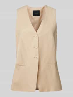Someday Gilet met knoopsluiting model 'Noronja'