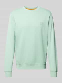 Boss Orange Sweatshirt met labelpatch model 'Westart'