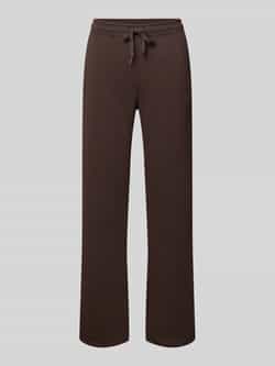 Gina Tricot Straight fit sweatpants met tunnelkoord