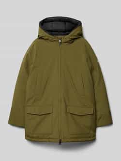Champion Legacy Padded Hooded Parka Jas Junior