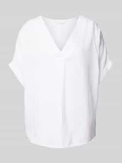 Apricot Blouse met structuurmotief