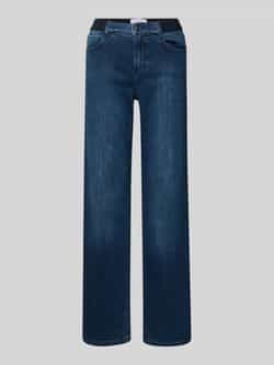 Angels Wide leg jeans met elastische band model ''LARA SPORTY'