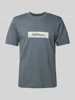 Jack & jones T-shirt met labelprint model 'SPLIT'
