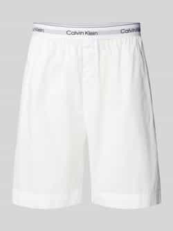 Calvin Klein Underwear Regular fit korte broek met elastische band met label