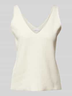 Knowledge Cotton Apparel Gebreide top met V-hals
