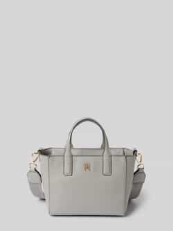 Tommy Hilfiger Shopper TH SOFT LOGO MINI TOTE dames schoudertas handtas schoudertas met th-logo