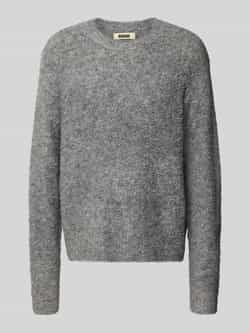 WOODBIRD Loose fit gebreide pullover met wol model 'Kurt'