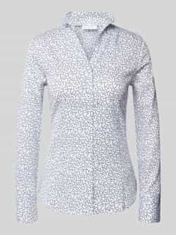ETERNA COMFORT FIT Overhemdblouse met opstaande kraag