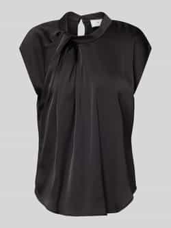 NEO NOIR Regular fit blousetop met satijnlook model 'FLEUR'
