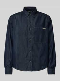 Calvin Klein Jeans Lange mouwen shirt lente zomer collectie Blue Heren