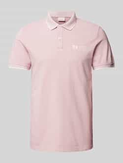 s.Oliver RED LABEL Regular fit poloshirt met labelprint