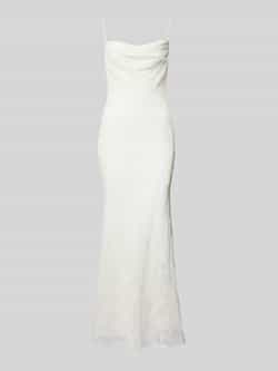 Gina Tricot Maxi-jurk met structuurmotief model 'Floral cowl'