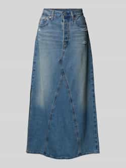 Levi's Jeans rok ICONIC LONG SKIRT in five-pocketsstijl