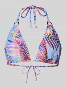 Lascana Triangel-bikinitop Breese met goudkleurige sierringen