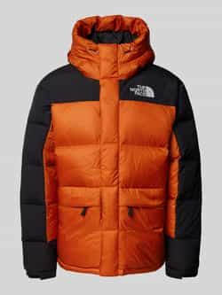 The North Face Gewatteerde parka met labelstitching