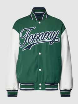 Tommy Jeans Collegejack met labeldetail model 'LETTERMAN'