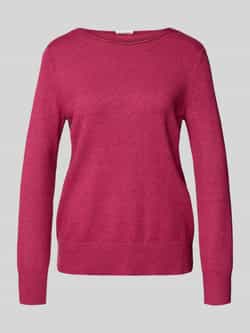 Christian Berg Woman Gebreide pullover met boothals