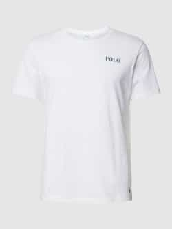 Polo Ralph Lauren Underwear T-shirt met labelprint model 'LIQUID COTTON'