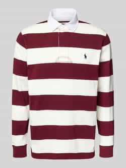 Polo Ralph Lauren Sweatshirt met polokraag en labelstitching