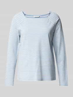Tom Tailor Regular fit shirt met lange mouwen van puur biologisch katoen