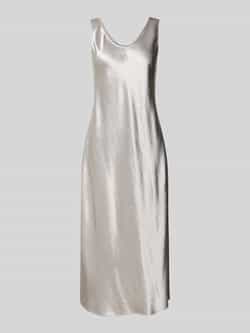 MM Midi-jurk in metallic model 'TALETE'