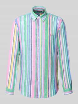 Polo Ralph Lauren Custom fit linnen overhemd met button-downkraag