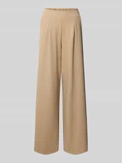 Tom Tailor Denim Regular fit bandplooibroek met elastische band