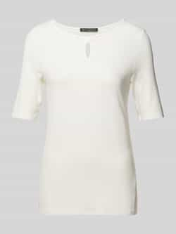 Betty Barclay Basis shirt met strik knoop White Dames