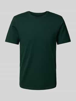 SCOTCH & SODA Heren Polo's & T-shirts Logo Regular Fit T-shirt Groen