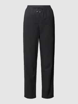 Milano italy Stoffen broek met elastische band