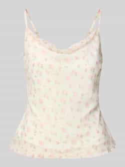Vero Moda Regular fit top met bandjes en all-over motief model 'SMILLA'