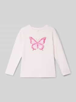 Name it Shirt met lange mouwen en labelprint model 'DEMMI'