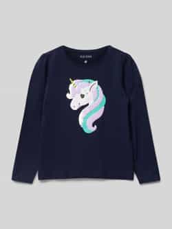 BLUE SEVEN Longsleeve met ronde hals