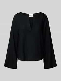 My Essential Wardrobe Blouseshirt met V-hals model 'Dias'