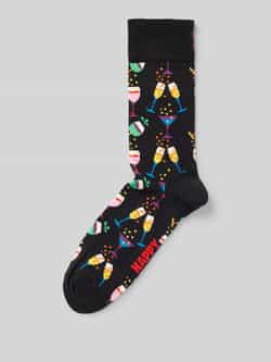Happy Socks Sokken met motiefstitching model 'CHEERS'