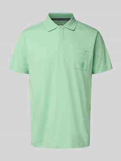Lerros Regular fit poloshirt met borstzak