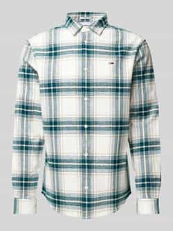Tommy Jeans Vrijetijdsoverhemd met labelstitching
