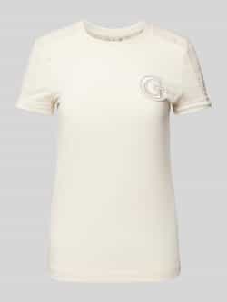 Guess T-shirt met labelmotief