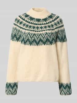 YAS Gebreide pullover met opstaande kraag model ' LIRI'
