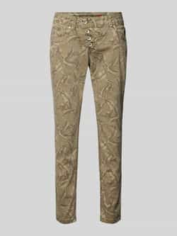 Buena Vista Stoffen broek met verkorte pasvorm model 'Malibu'