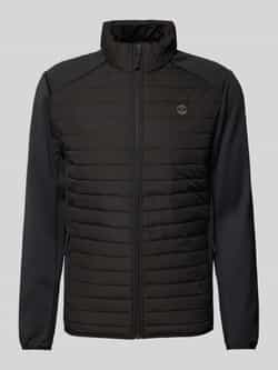 Jack & jones Gewatteerd jack met labelprint model 'MULTI'