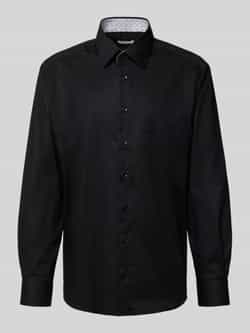 Eterna Comfort fit zakelijk overhemd met knoopsluiting