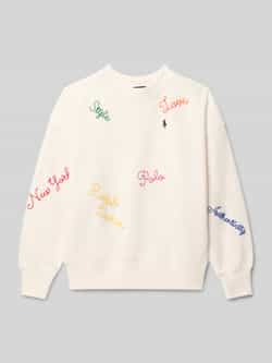 Polo Ralph Lauren Teens Sweatshirt met ronde hals